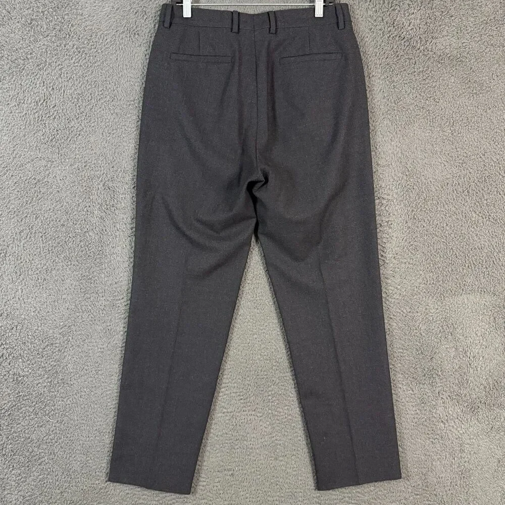 Vtg Banana Republic Dress Pants Mens 32x32 Straight Fit Flannel Wool Y2K